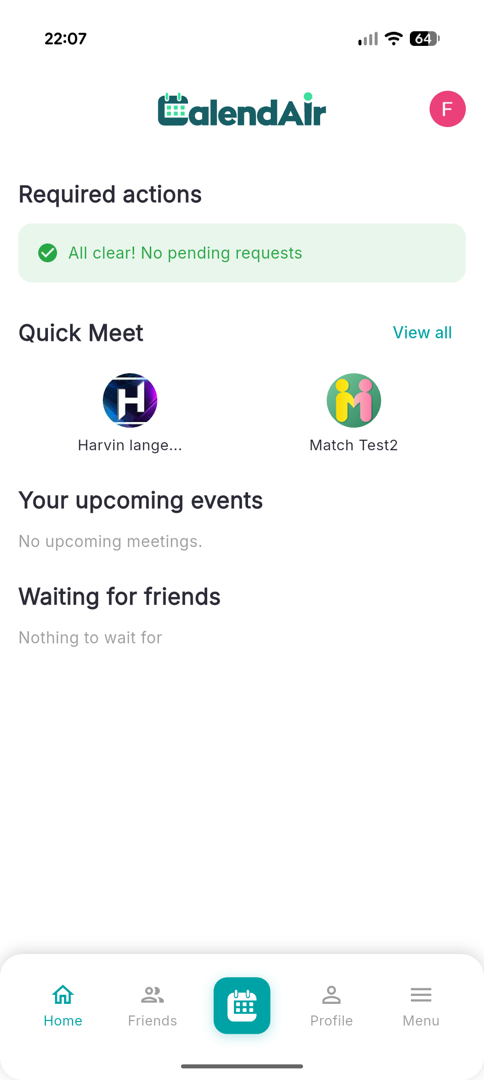 CalendAIr App Screenshot